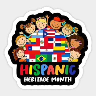 Hispanic Heritage Month Shirt Kids Boy Girl Toddler Latino Sticker